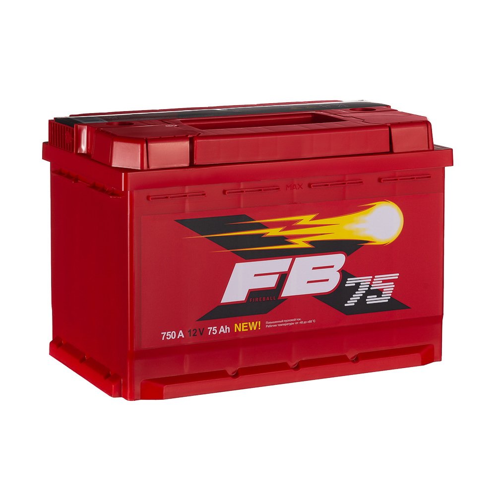 Аккумулятор FB 6СТ-75VL 12V 75Ah 750A L+