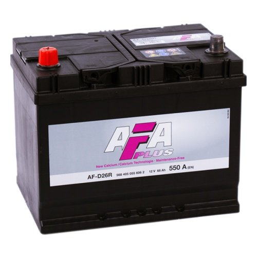 Аккумулятор Afa Plus AF-26R 12V 68Ah 550A L+