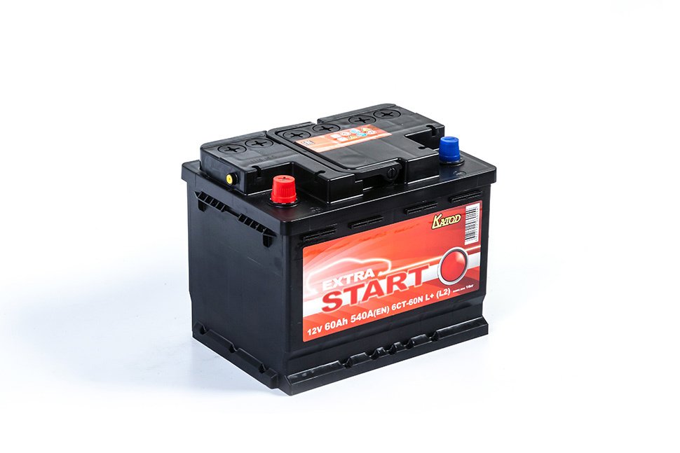 Аккумулятор Катод Extra Start 60 12V 60Ah 540A L+