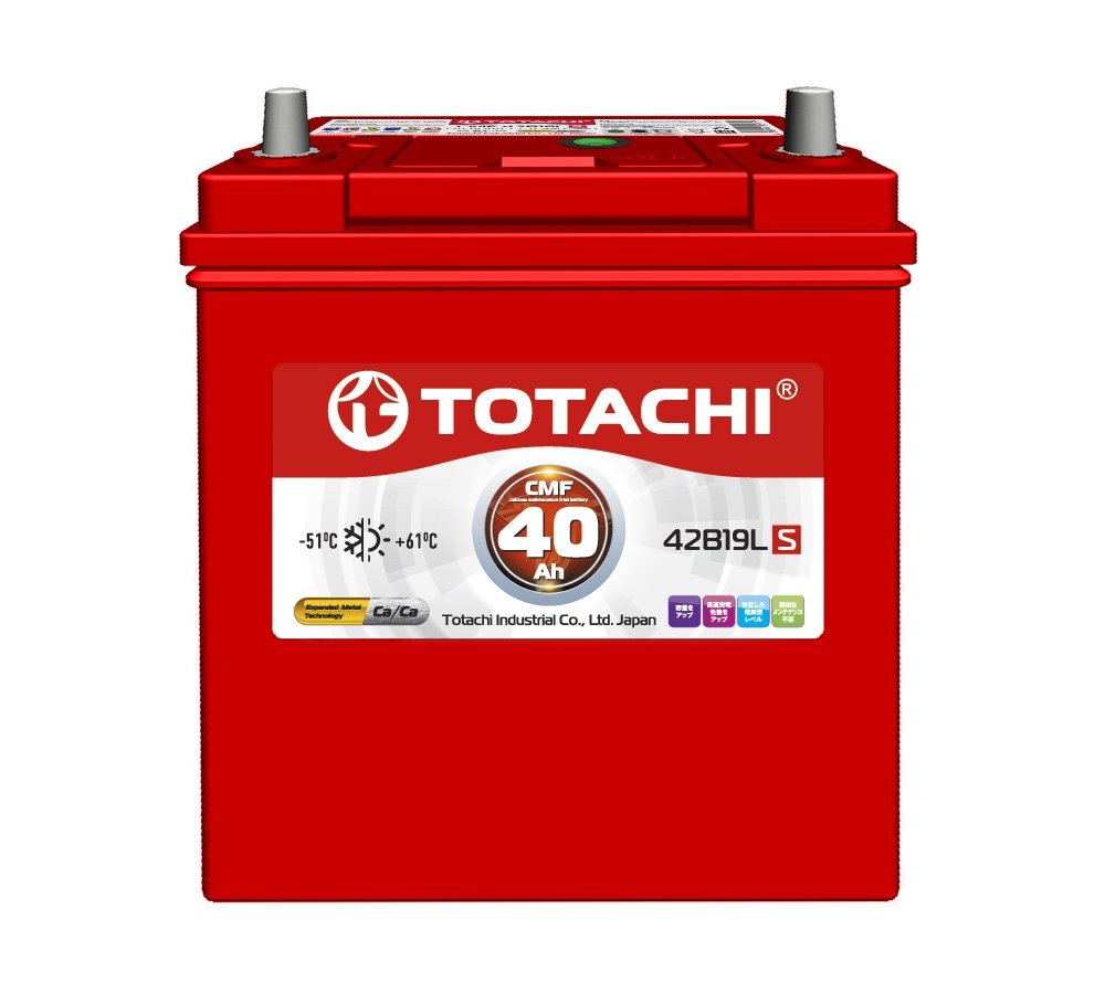 Аккумулятор Totachi CMF 42B19LS 12V 40Ah 330-380A R+