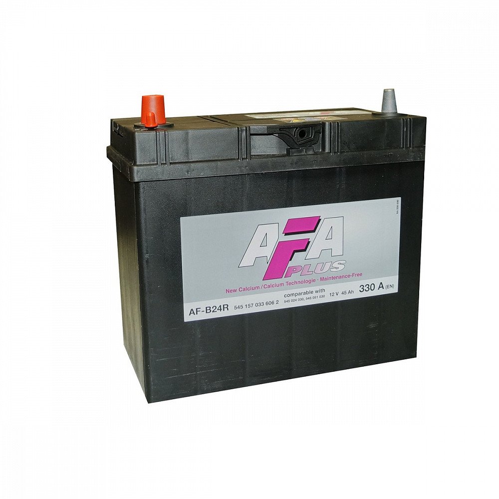 Аккумулятор Afa Plus AF-B24R 12V 45Ah 330A L+
