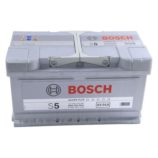 Аккумулятор Bosch Silver Plus S5 010 12V 85Ah 800A R+