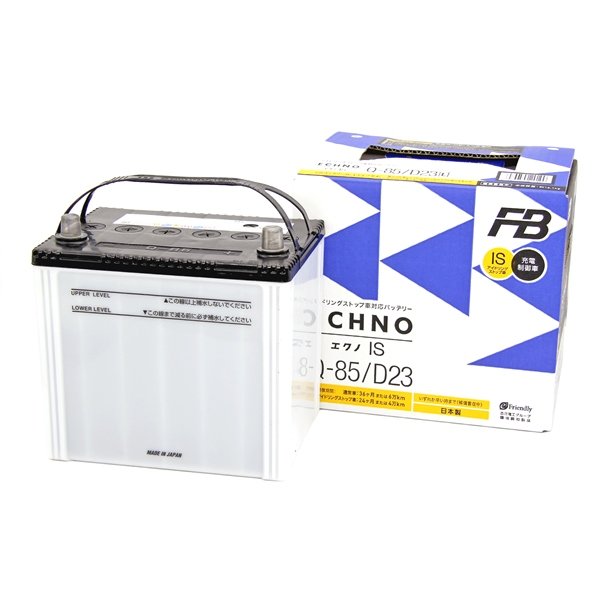Аккумулятор Furukawa Battery FB Echno IS Q-85/D23L12V 61Ah 560A R+