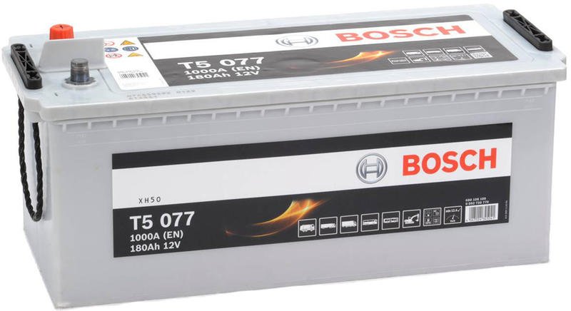 Аккумулятор Bosch T5 077 12V 180Ah 1000A L+